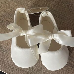 Ballerina newborn baby slippers